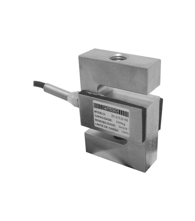 Célula de Carga SZ51X-500 - Capacidade 500kg - Aço - M12 - IP66  (CZ51.19.76-500)